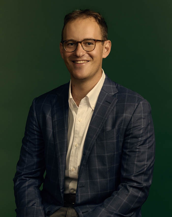 Portrait of Aaron Koch